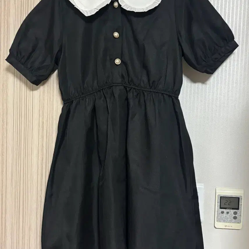 [BUNJANG] Lovely Black Vintage Dress / 러블리 블랙 원피스
