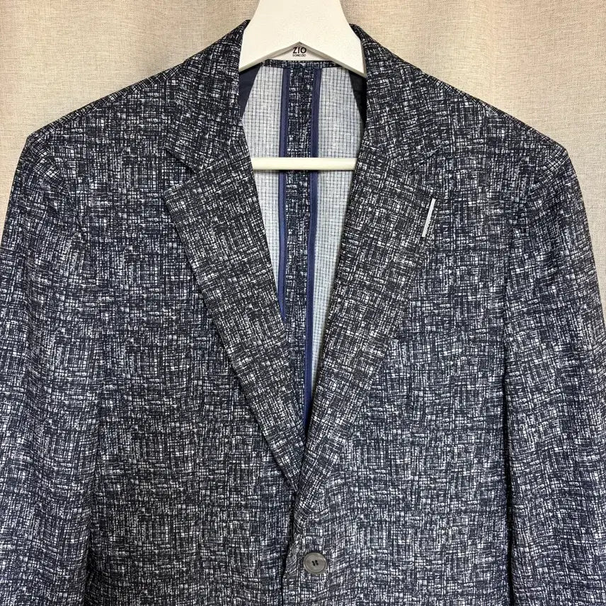 [BUNJANG] ZIOZIO Pattern Blazer Jacket 95 / 지오송지오 패턴 블레이저 자켓 95