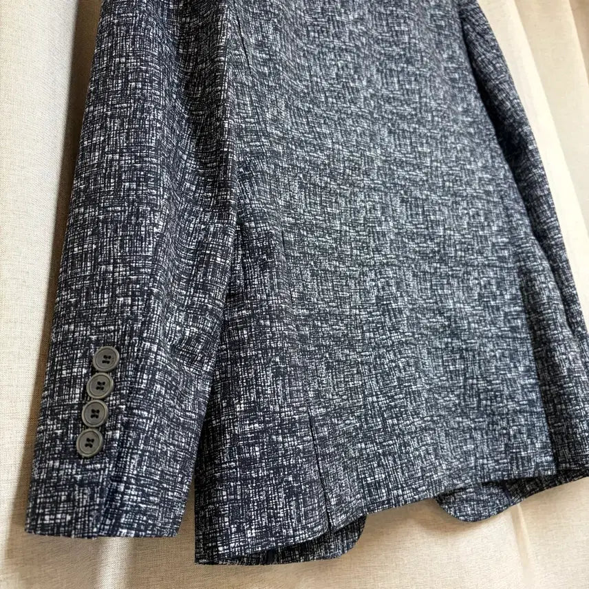 [BUNJANG] ZIOZIO Pattern Blazer Jacket 95 / 지오송지오 패턴 블레이저 자켓 95
