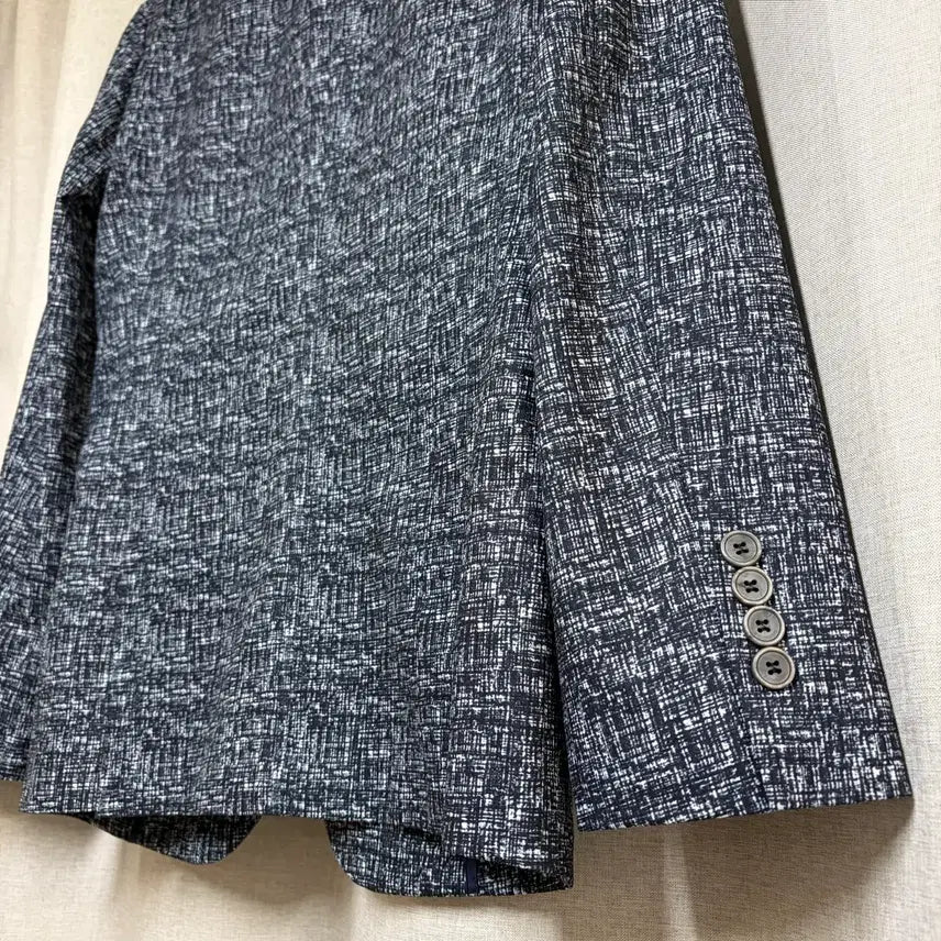 [BUNJANG] ZIOZIO Pattern Blazer Jacket 95 / 지오송지오 패턴 블레이저 자켓 95
