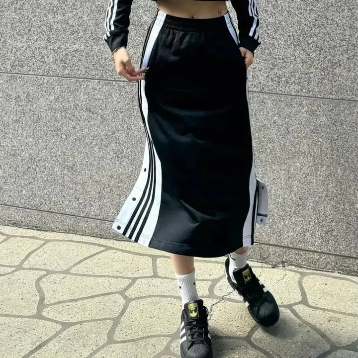 [SOLD OUT] (새상품 택O) 아디다스 아디브레이크 스커트 S