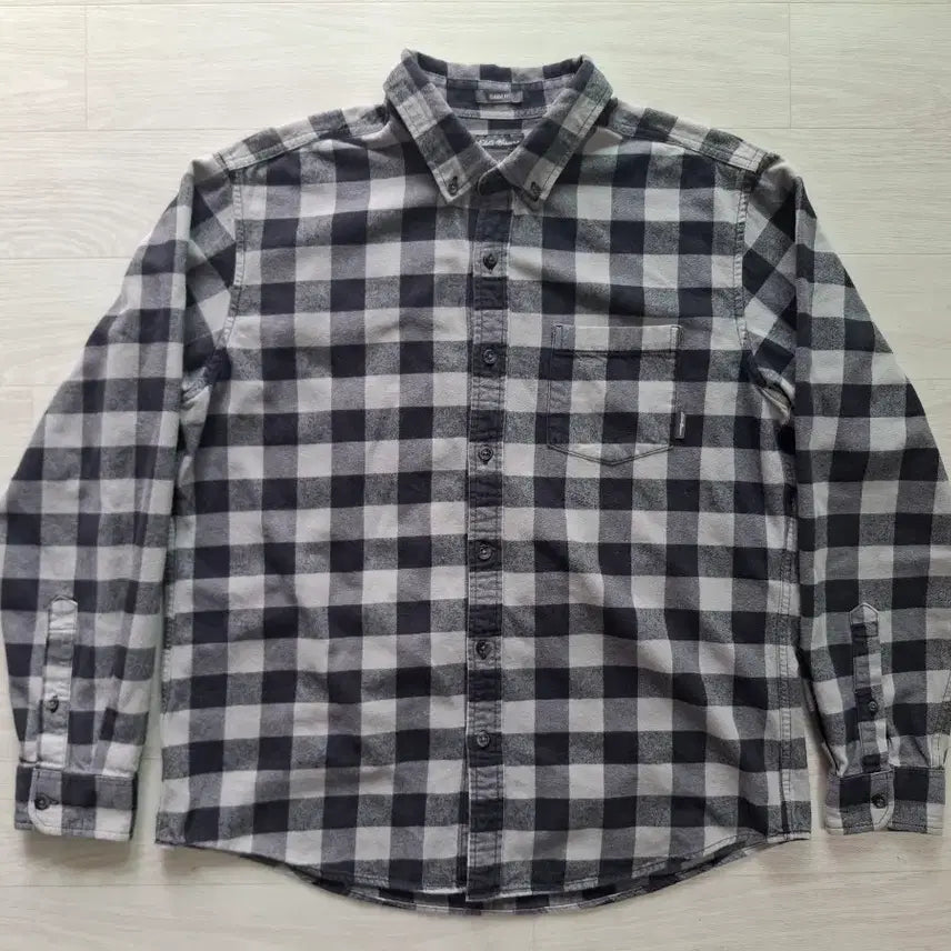 [SOLD OUT] L)에디바우어 플란넬 체크 셔츠