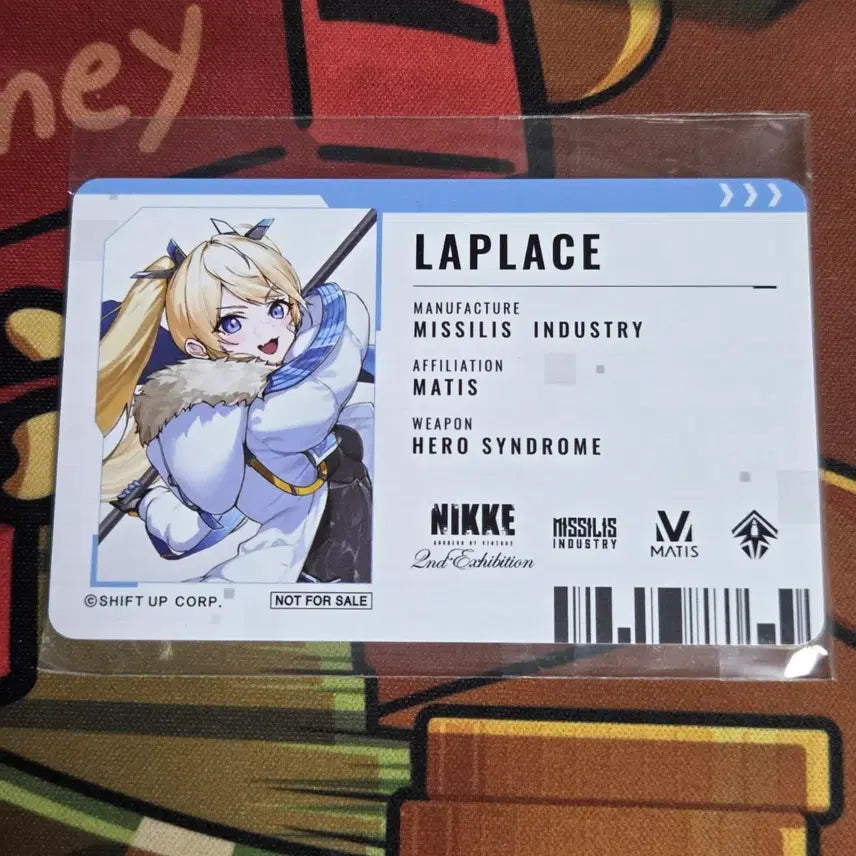[BUNJANG] NIKKE Laplace ID Card Sealed / 니케 라플라스 사원증 미개봉