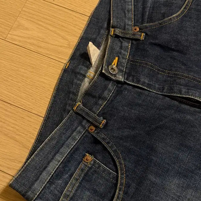 [BUNJANG] POST OVERALLS Denim Pants / 포스트 오버롤즈 데님