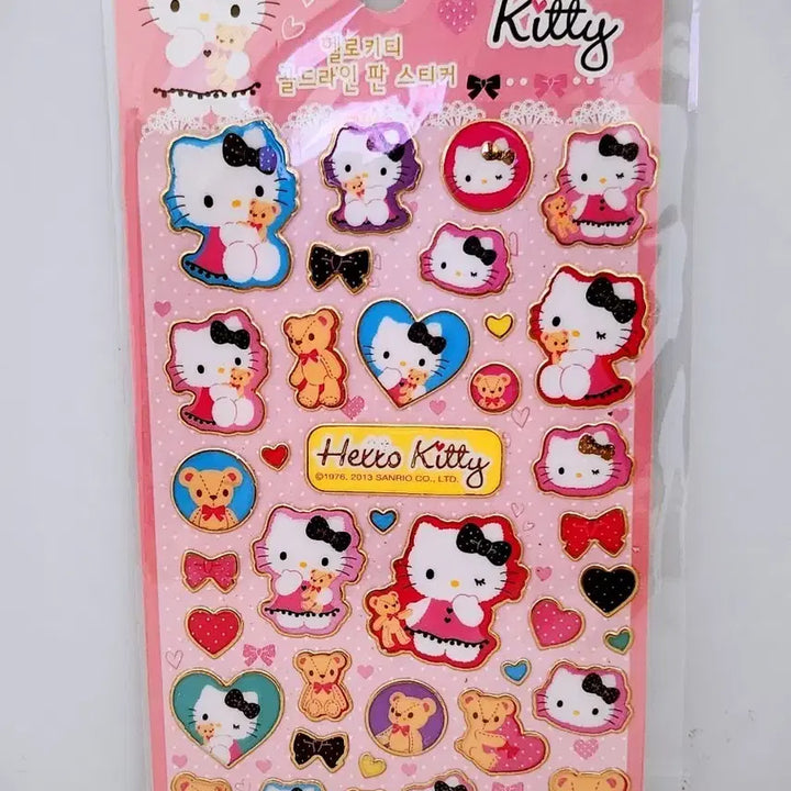 [BUNJANG] 2013 Hello Kitty Stickers / [고전문구] 2013 헬로키티 스티커