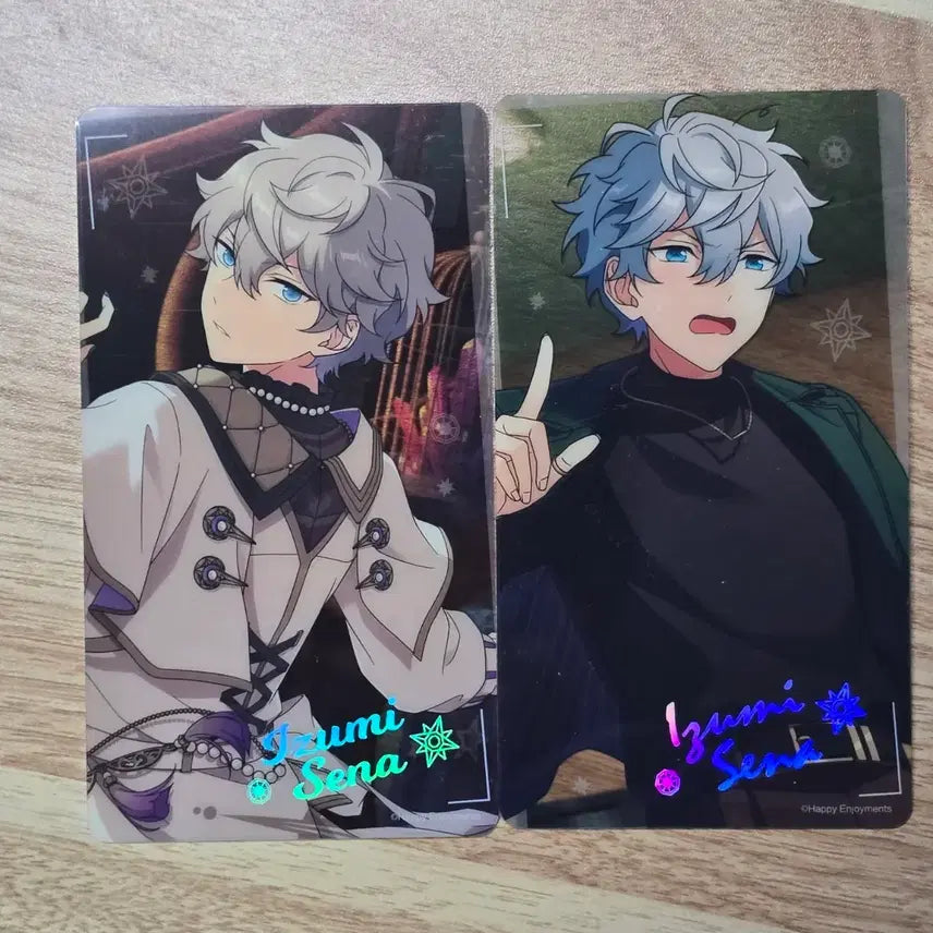 [BUNJANG] Ensemble Stars Sena Izumi Clear Card Bundle Set / 앙스타 중스타 클리어 카드 세나 이즈미 각전 각후 2장 일괄