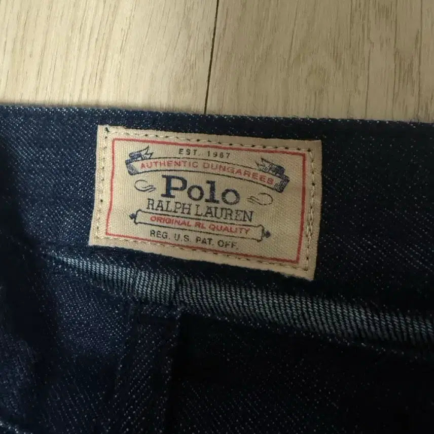 [BUNJANG] Polo Ralph Lauren Vintage Denim Bootcut Pants / 폴로 랄프로렌 빈티지 데님부츠컷 팬츠