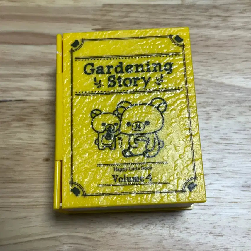 [BUNJANG] Rilakkuma Happy Little Book Hakorium Rement Figure / 리락쿠마 해피 리틀북 하코리움 리멘트 피규어 식완 가드닝 정원