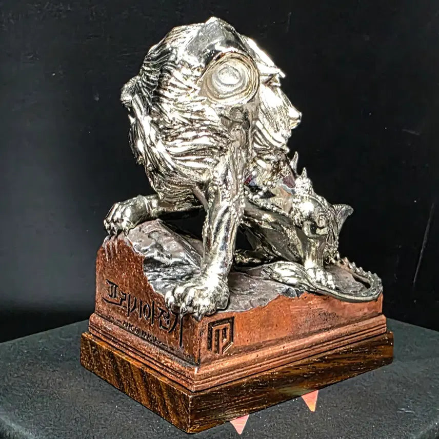 [BUNJANG] Nexon Prasia Earth Union Lion Statue Metal Figure / [초희귀] 넥슨 프라시아 전기 결사의사자상 메탈피규어