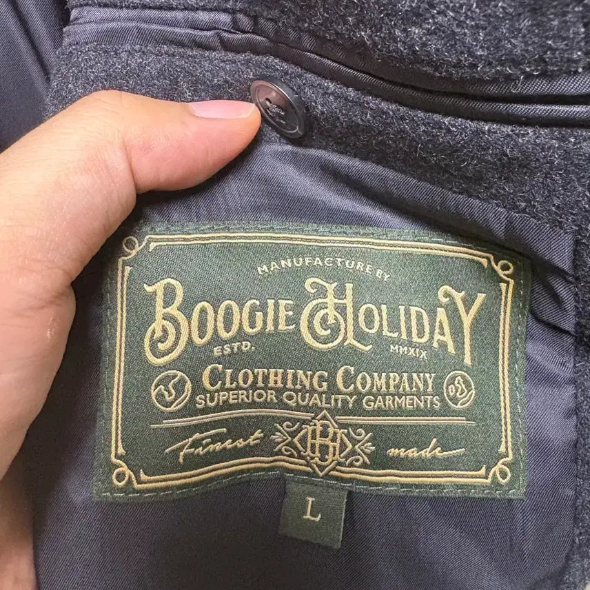 [BUNJANG] Boogie Holiday Wool Flannel Suit Set / [L] 부기홀리데이 12 울 플란넬 수트 셋업