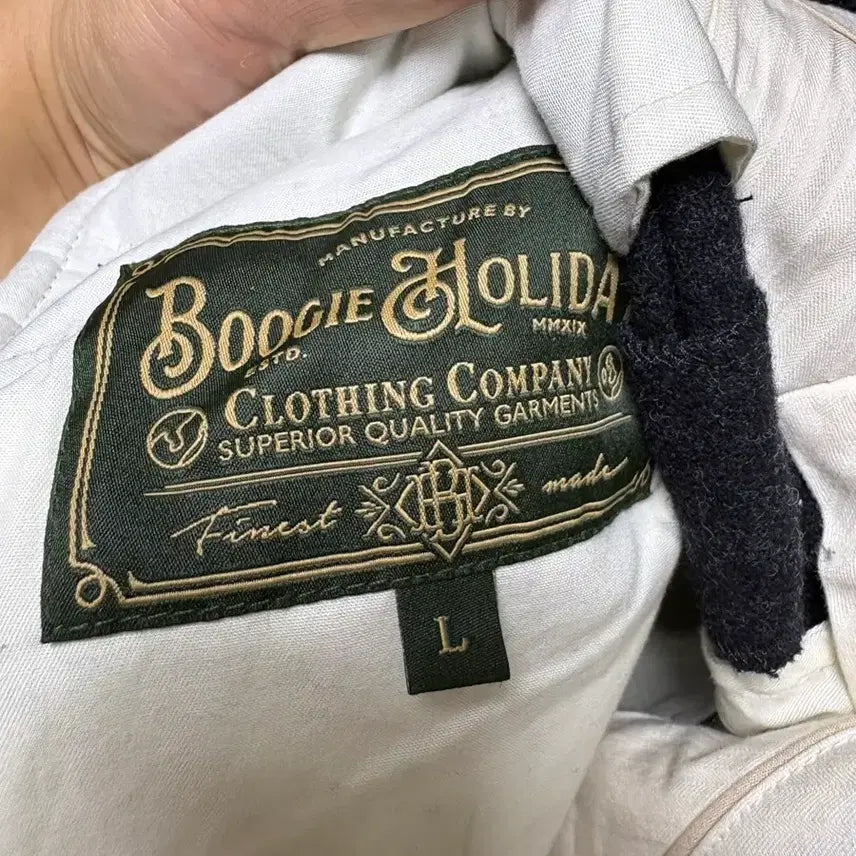 [BUNJANG] Boogie Holiday Wool Flannel Suit Set / [L] 부기홀리데이 12 울 플란넬 수트 셋업