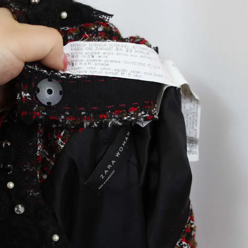 [BUNJANG] ZARA Tweed Set (L/XS) / [정품] 자라 여성 캐주얼 하객룩 트위드 셋업 (L/XS) 상상샵