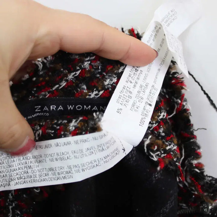 [BUNJANG] ZARA Tweed Set (L/XS) / [정품] 자라 여성 캐주얼 하객룩 트위드 셋업 (L/XS) 상상샵