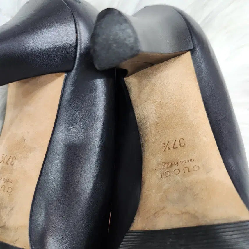 [BUNJANG] Gucci Logo Heels / 구찌 로고 구두