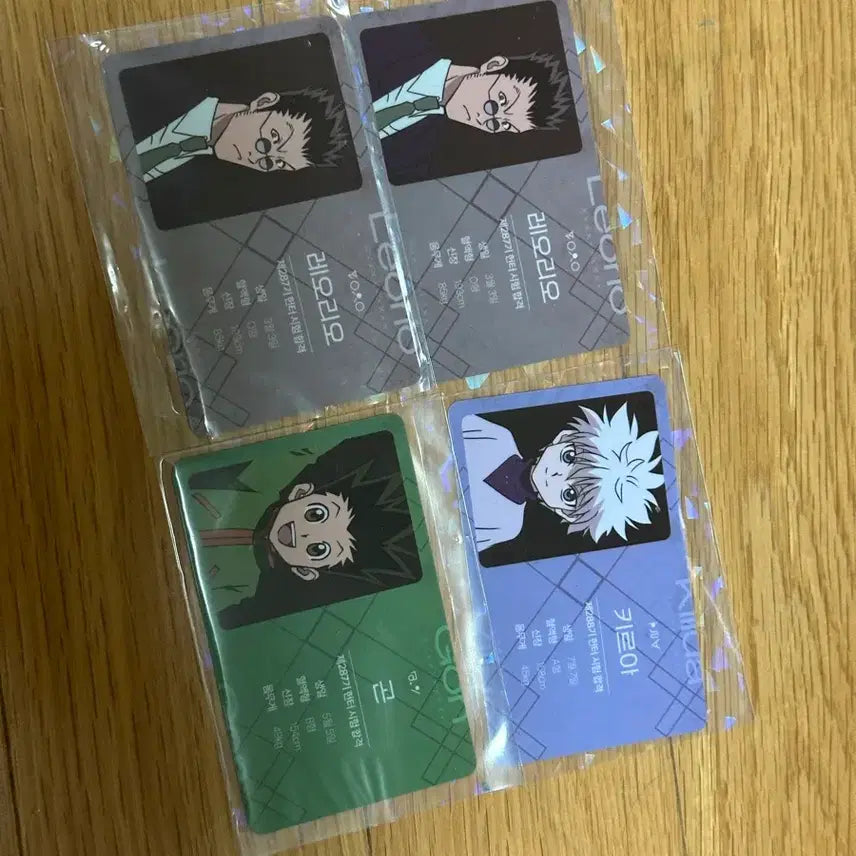 [SOLD OUT] 헌터헌터 콜라보 카페 포토카드 일괄판매