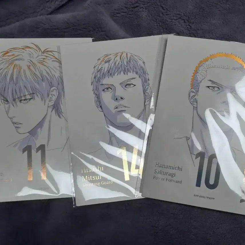 [BUNJANG] Slam Dunk Hologram Card Bundle Set / 슬램덩크 홀로그램카드 서태웅 정대만 강백호 일괄