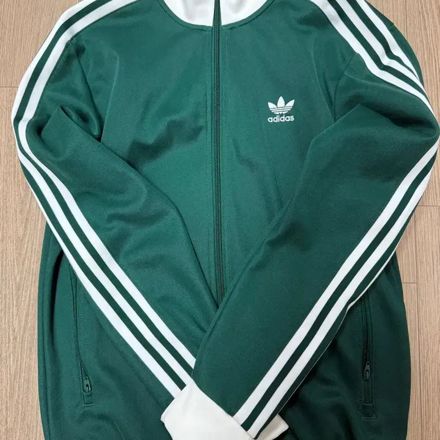 [BUNJANG] Adidas Beckenbauer Track Jacket Collegiate Green / 아디다스 저지 클래식 베켄바우어 트랙 자켓 KR 그린