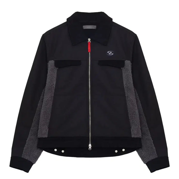 [BUNJANG] Sansan Gear Mixed Trucker Jacket / (1) 산산기어 믹스드 트러커 자켓