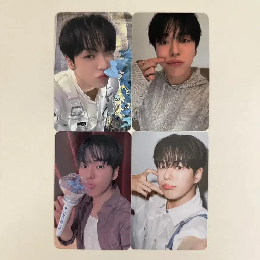 [SOLD OUT] 트레저 윤재혁 포카 시그 메노킨 응원봉 리부트 앨포