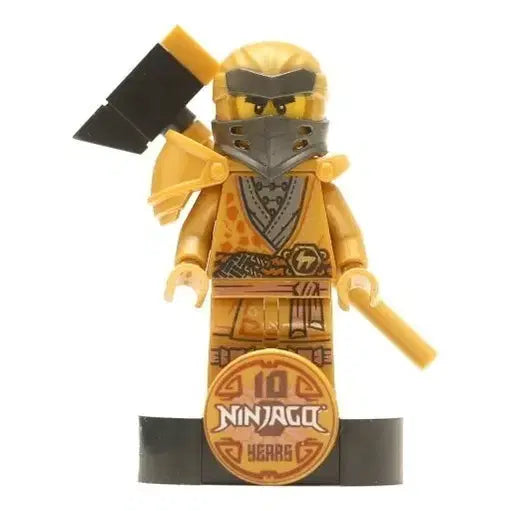 [BUNJANG] Lego Ninjago 10th Anniversary Gold Cole Figure / 레고 닌자고 10주년 골드 콜