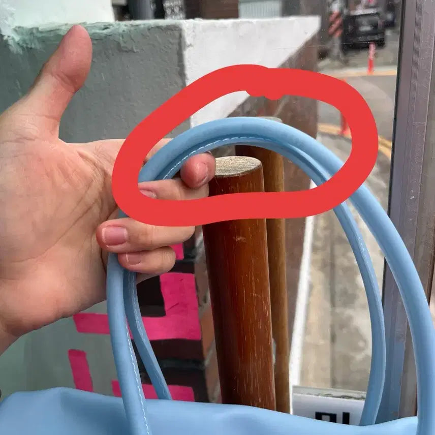 [BUNJANG] Jelly Birkin Pink L PVC Tote Bag / 젤리버킨 진핑크 L