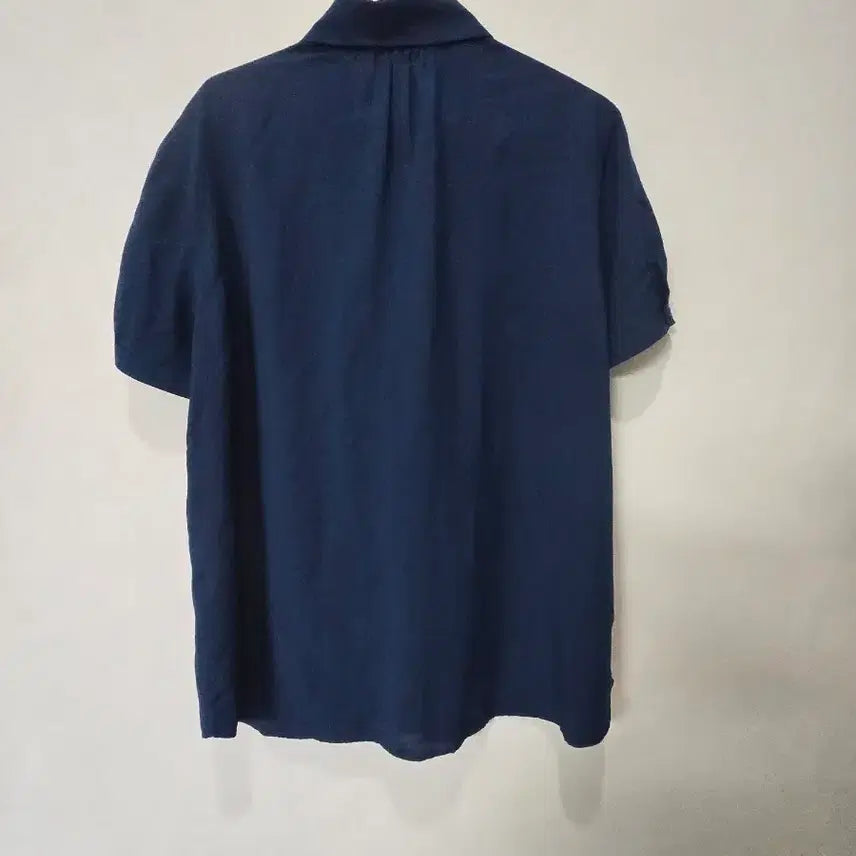 [BUNJANG] Uniqlo Navy Short Sleeve Shirt XL / 유니클로 네이비 반팔 셔츠 XL