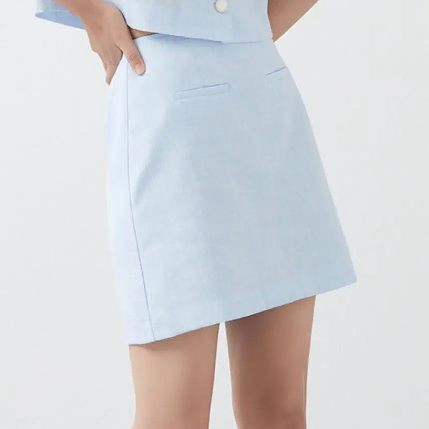 [BUNJANG] MIXXO Tweed Pocket Mini Skirt / 미쏘 트위드 포켓 미니 스커트 치마