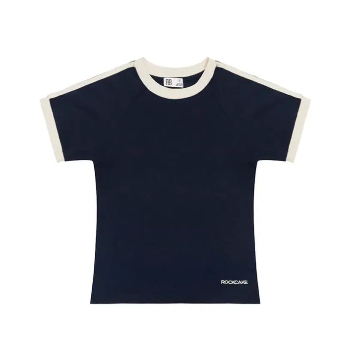 [BUNJANG] ROCK CAKE Sports 96 Lace Crop T-Shirt / 락케이크 스포츠 96 레이스 크롭티
