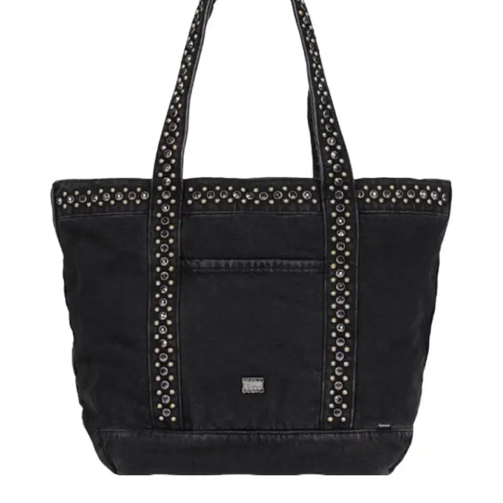 [SOLD OUT] 슈프림 x B.B. 사이먼 데님 토트백 블랙 - 25SS bb 사이먼