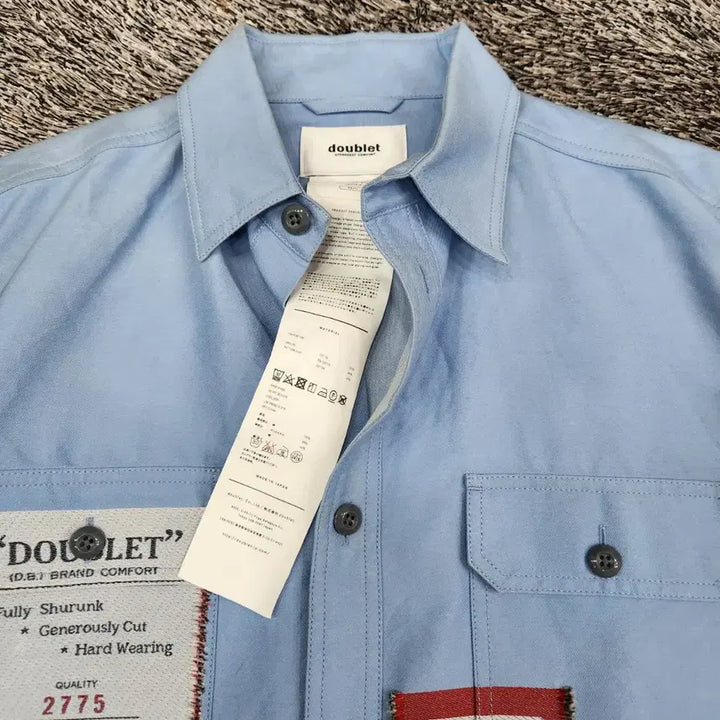 [BUNJANG] Doublet Patchwork Shirt / doublet 더블렛 패치워크 셔츠