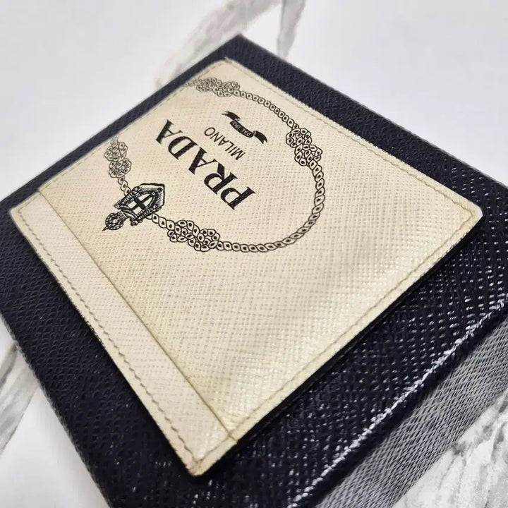 [BUNJANG] Prada Saffiano Crown Logo Card Wallet / (정품) 프라다 사피아노 크라운 로고 카드 지갑