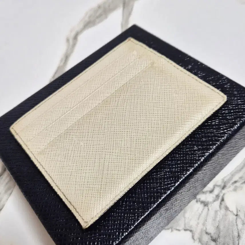 [BUNJANG] Prada Saffiano Crown Logo Card Wallet / (정품) 프라다 사피아노 크라운 로고 카드 지갑
