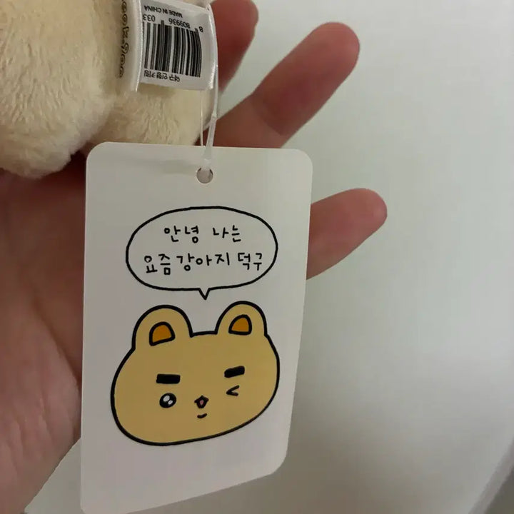 [BUNJANG] Duck Plush Keychain - New / 새상품 덕구 인형 키링