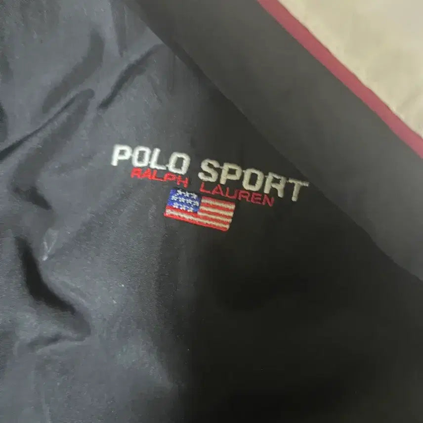 [BUNJANG] Polo Sport Nylon Track Jacket / 폴로스포츠 블랙 바람막이 자켓 L