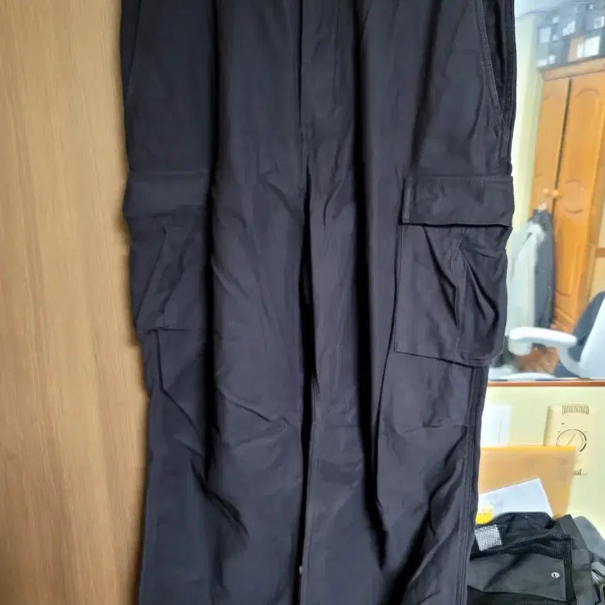 [BUNJANG] Ourselfs BDU Pants Vintage Navy / 아워셀브스 백사틴 bdu 팬츠 빈티지네이비 3사이즈