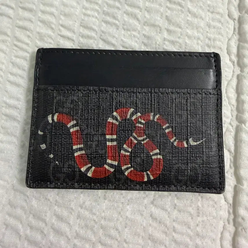 [BUNJANG] Gucci Kingsnake Card Wallet / 구찌 킹스네이크 카드지갑
