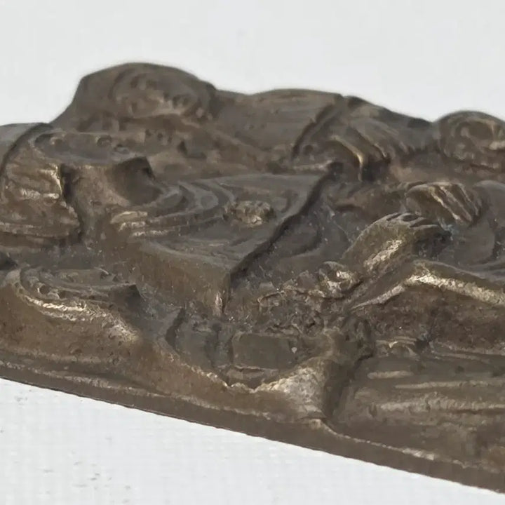 [BUNJANG] Catholic Saint Brass Medal / 황동 메달 작가작품 가톨릭 천주교 성인 황동