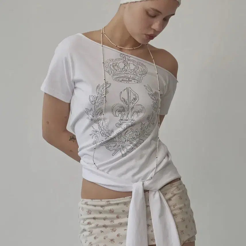 [BUNJANG] Sculptor Chateau Shithole Tie Tee / 스컬프터 Chateau Shithole Tie Tee