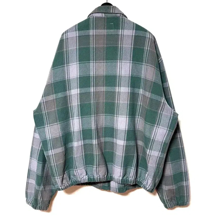 [SOLD OUT] [XL,105]디스이즈네버댓 플란넬 체크 블루종 집업 자켓