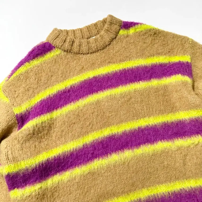 [BUNJANG] Anderson Bell Alpaca Stripe Knit Sweater / [M-L] 앤더슨벨 알파카 스트라이프 니트
