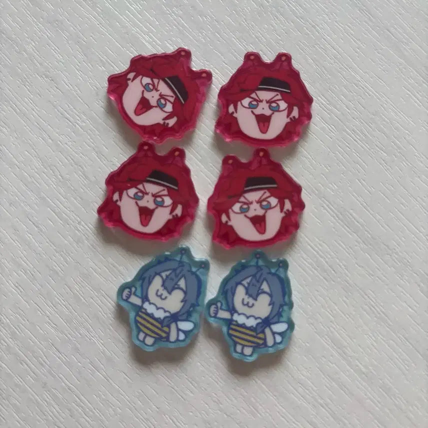 [BUNJANG] Ensemble Stars Bukubu Parts K-BIC Rinne &amp; Niki Bundle Set / 일괄) 앙스타 중스타 부쿠부 파츠 크비 린네 니키