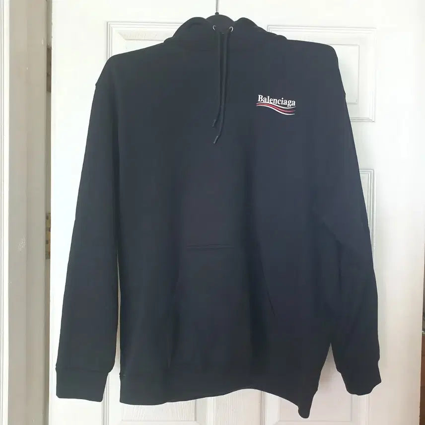[BUNJANG] Balenciaga Wave Logo Hoodie XL / 발렌시아가 웨이브 로고 후드티