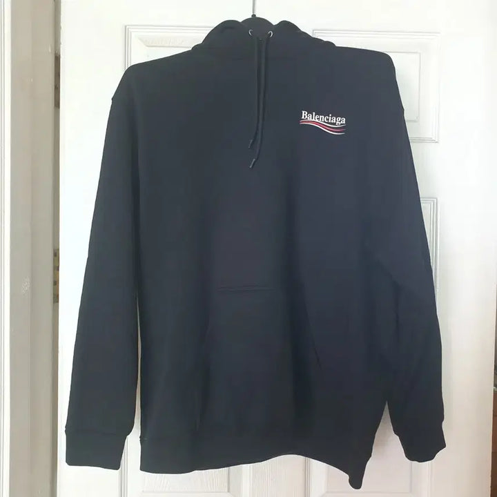[BUNJANG] Balenciaga Wave Logo Hoodie XL / 발렌시아가 웨이브 로고 후드티