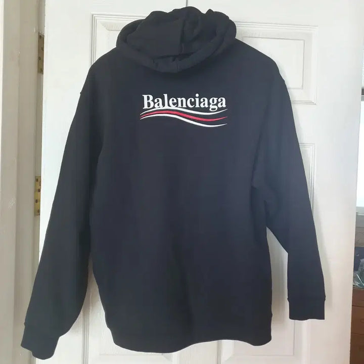 [BUNJANG] Balenciaga Wave Logo Hoodie XL / 발렌시아가 웨이브 로고 후드티