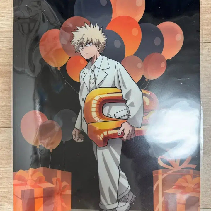 [BUNJANG] My Hero Academia Bakugo 10th Anniversary Clear File / 나의 히어로 아카데미 10주년 바쿠고 클리어파일