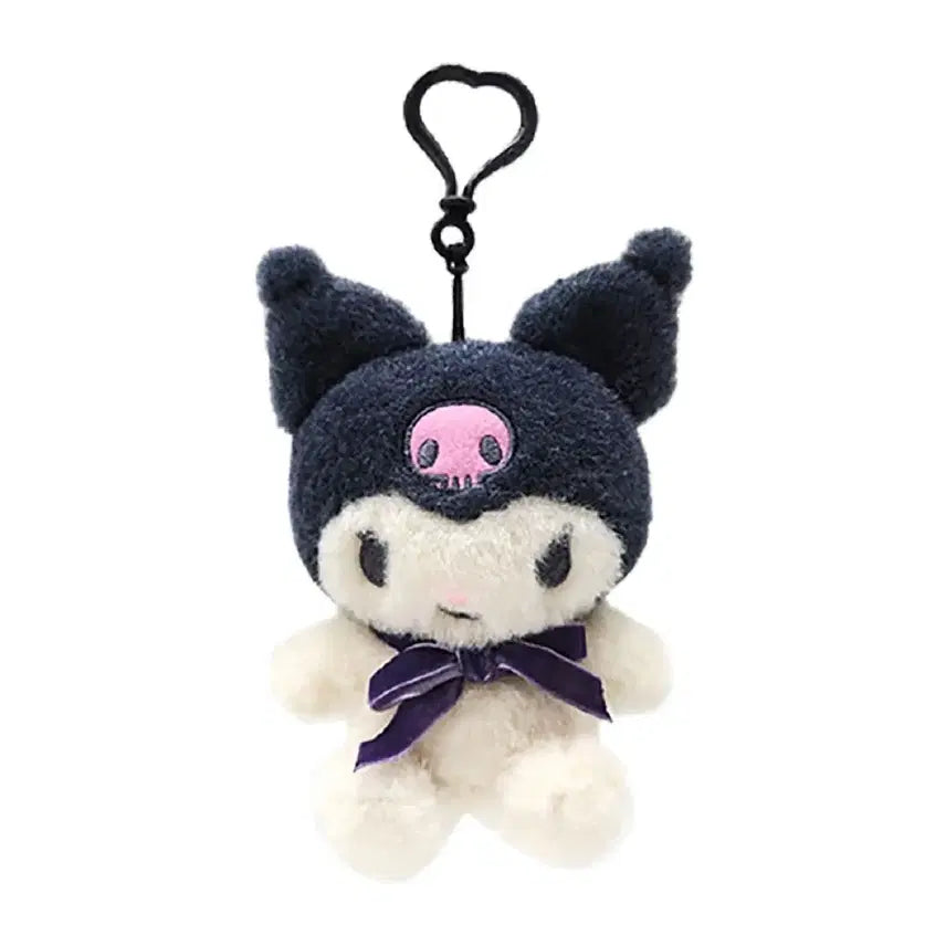 [BUNJANG] Sanrio Kuromi New Retro Doll Keychain / 산리오 쿠로미 뉴레트로 인형 키링