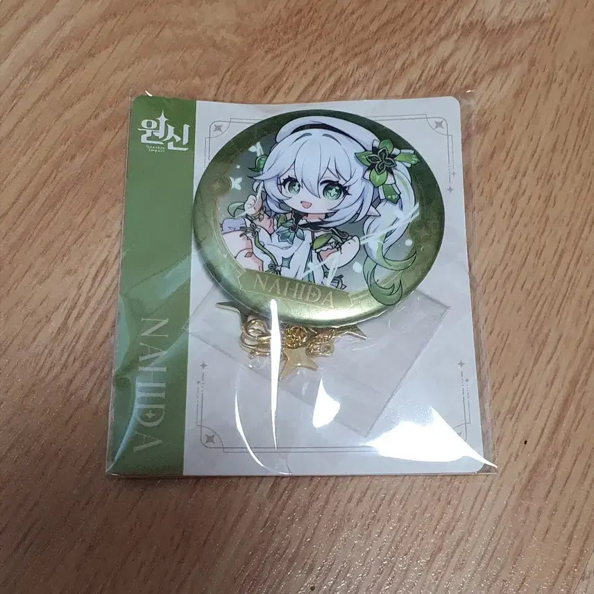 [BUNJANG] Genshin Cafe Nahida Can Badge / 원신 카페 소풍시리즈 나히다 캔뱃지