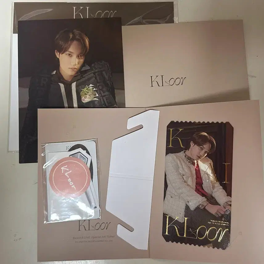 [BUNJANG] EXO Kai KLoor AR Ticket Goods Set / 카이 KLoor AR 티켓 굿즈 세트