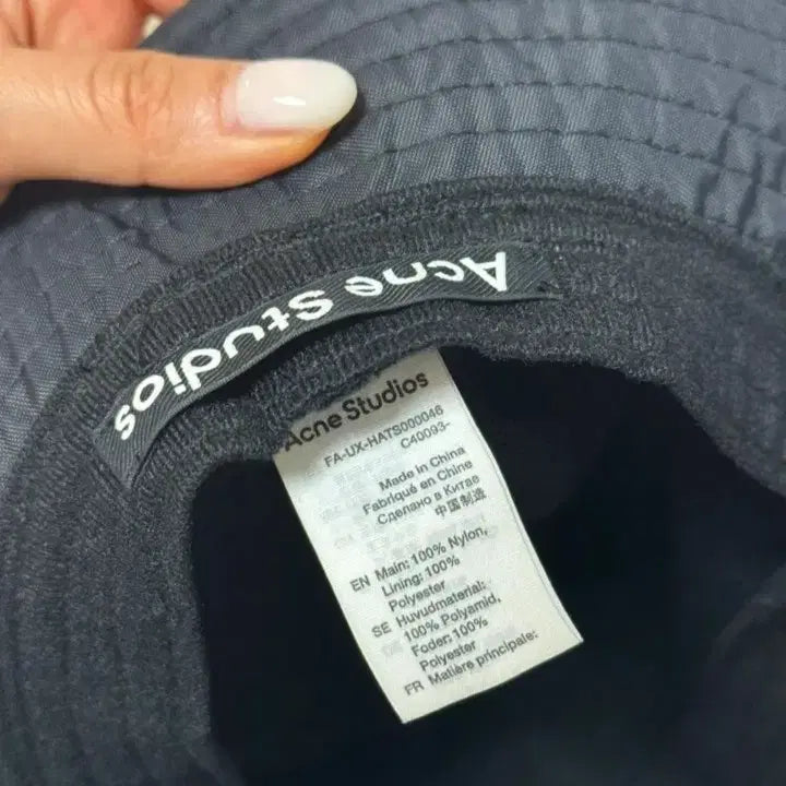 [BUNJANG] Acne Studios Face Bucket Hat / 아크네 스튜디오 페이스 버킷햇(새상품)