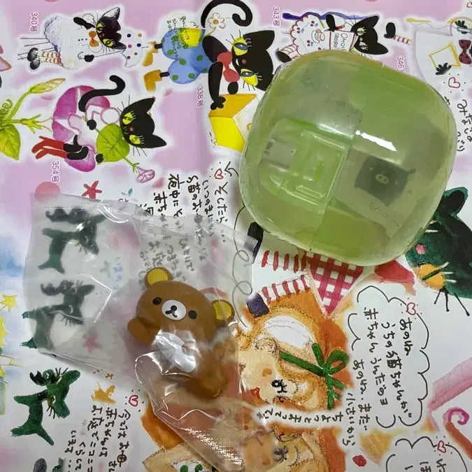 [BUNJANG] San-X Rilakkuma Mascot Gacha Version 1 / 산엑스 마스코트 가챠 버전 1 리락쿠마(새상품)